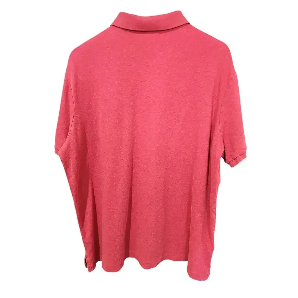 Polo Ralph Lauren Classic Fit Soft Cotton Polo Shirt Red Reef Size XL